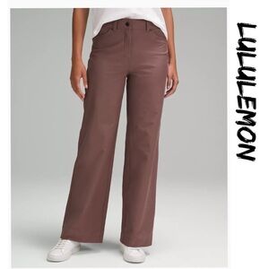 Lululemon City Sleek 5 Pocket High-Rise Wide-Leg Pant Full Length